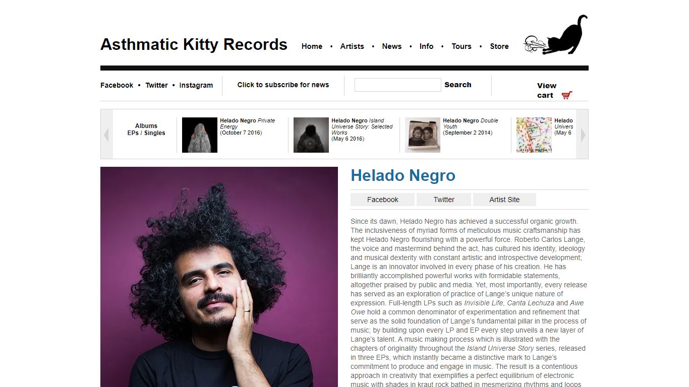 Helado Negro | Asthmatic Kitty Records